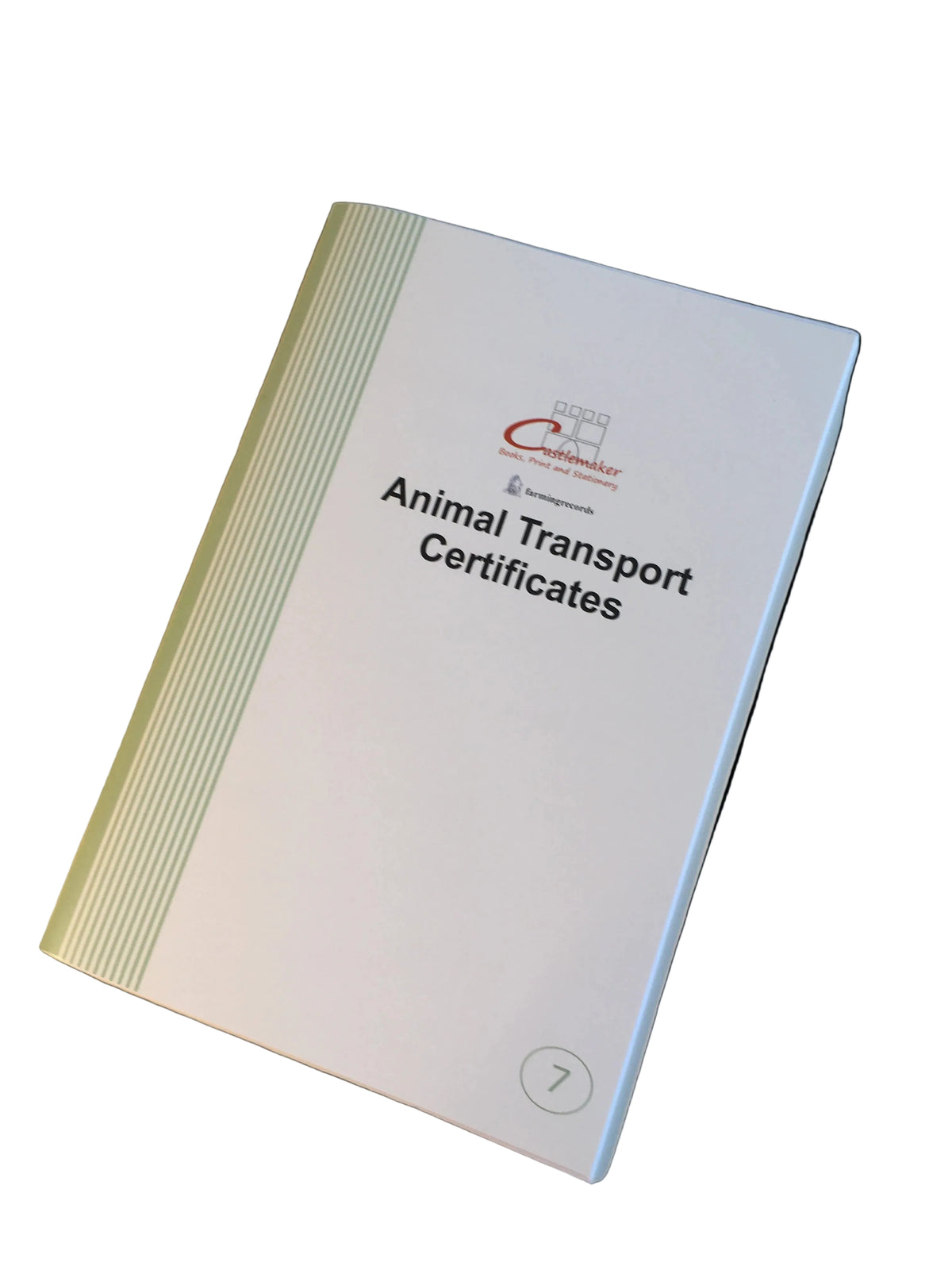 Animal Transport Certificate Book – A5, 32 Pages (T007)
