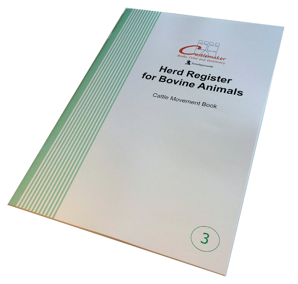 Cattle Movement Book & Herd Register – A4, 32 Pages (M003)