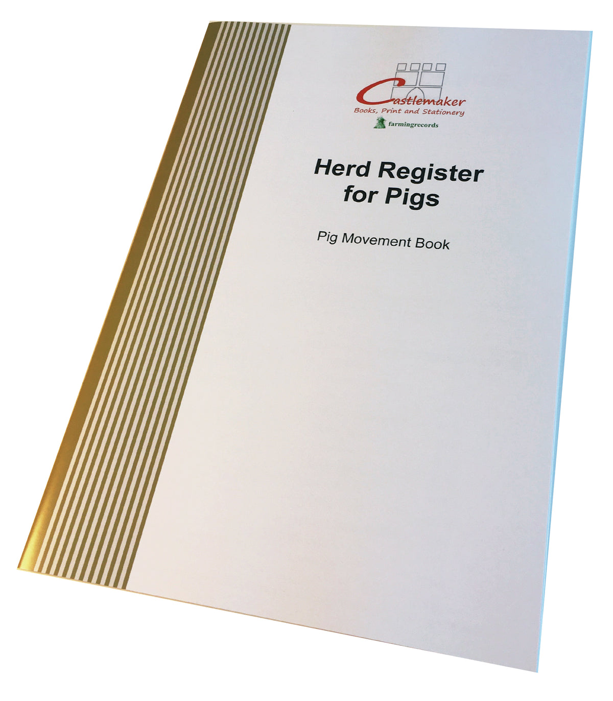 Pig Herd Register & Movement Record Book – A4, 32 Pages (P005)