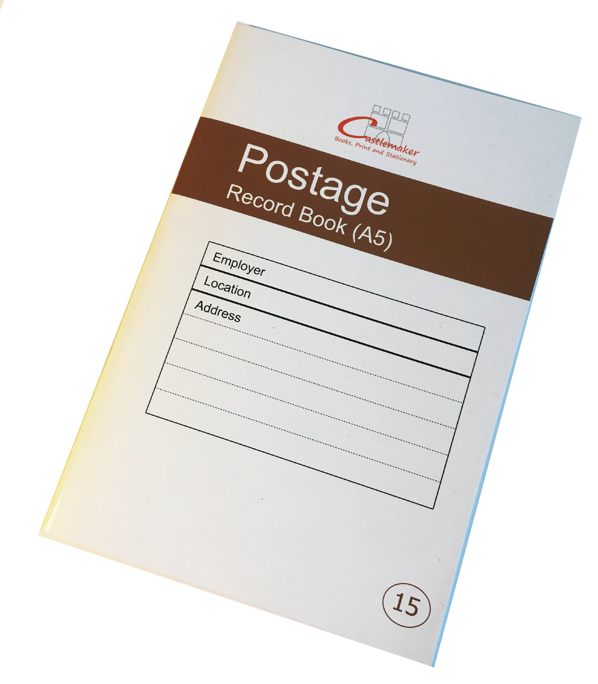Postage Record Book A5 – Post & Courier Log, 20 Pages (P015)