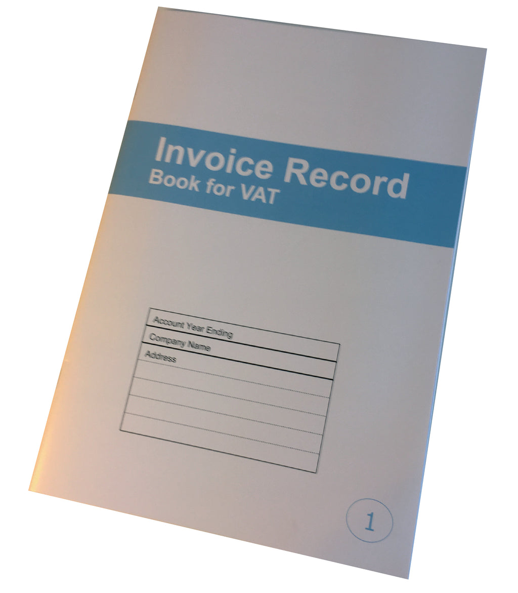 VAT Invoice Record Book – A4, 32 Pages (V001)