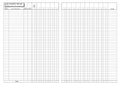 BANK PAYMENT RECORD BOOK (A4/32 Pages) B019 (Purchase Accounts Ledger)
