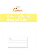 BREEDING BOOK FOR CATS (A4/32 Pages) B072 (Kitten Record Book)